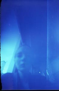 self-portrait pinhole photograph RA4 Process contact print
