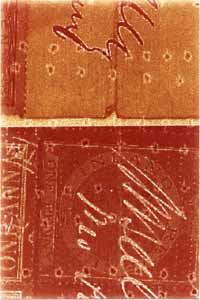 photograph composed of layered imagery in enlarger