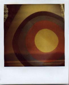 pinhole polaroid of target