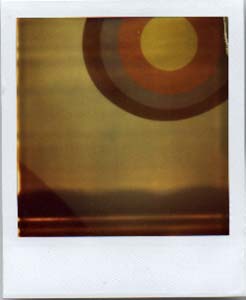 pinhole polaroid of target